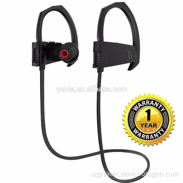 Bluetooth Headphones, Wireless Headset V4.1 Heavy Bass Stereo In Ear Earbuds Noise Isolating Waterproof Sports Earphones with Mi